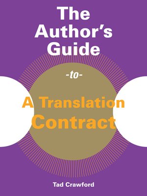 cover image of The Author's Guide to a Translation Contract